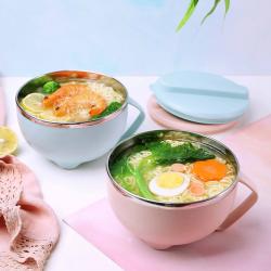 樂(lè)味不銹鋼泡面碗（1100