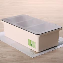 纖竹簡(jiǎn)約調(diào)味盒（3格）