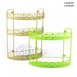 雕花半圓二層、三層架