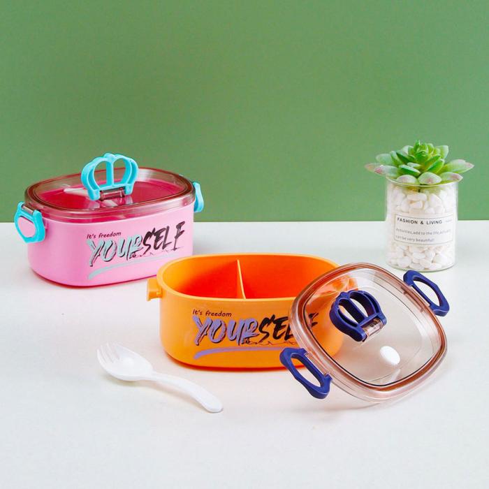 璀璨之冠橢圓單層便當